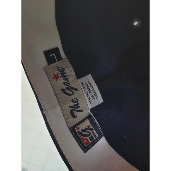 The Game Pro Baseball Hat Men's Large Navy Blue Cap Letter L embroidered - Picture 5 of 6